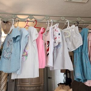 Assorted Bundle Of Colorful Unicorn Girls Clothing Set